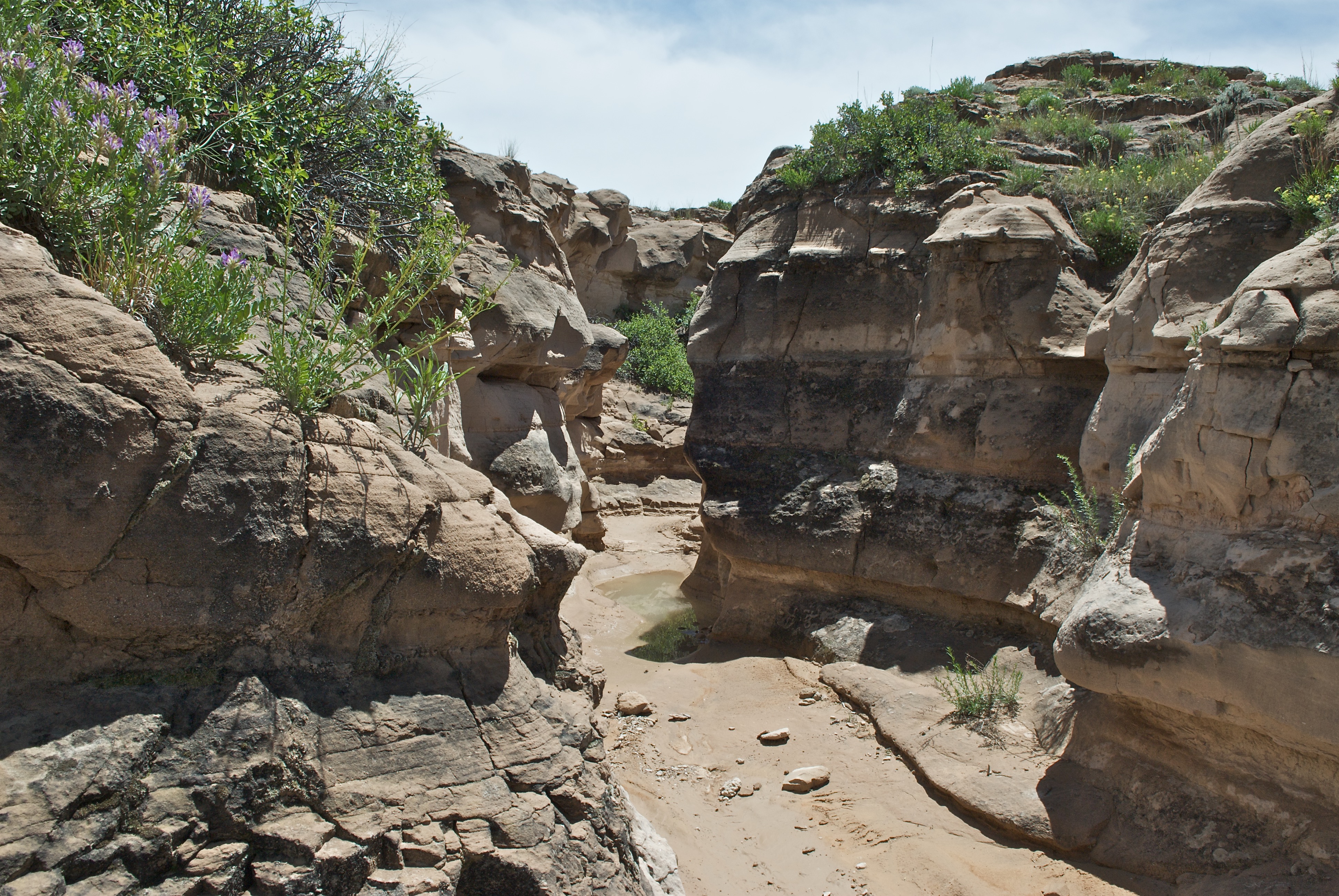 Erosion at Pawnee Buttes