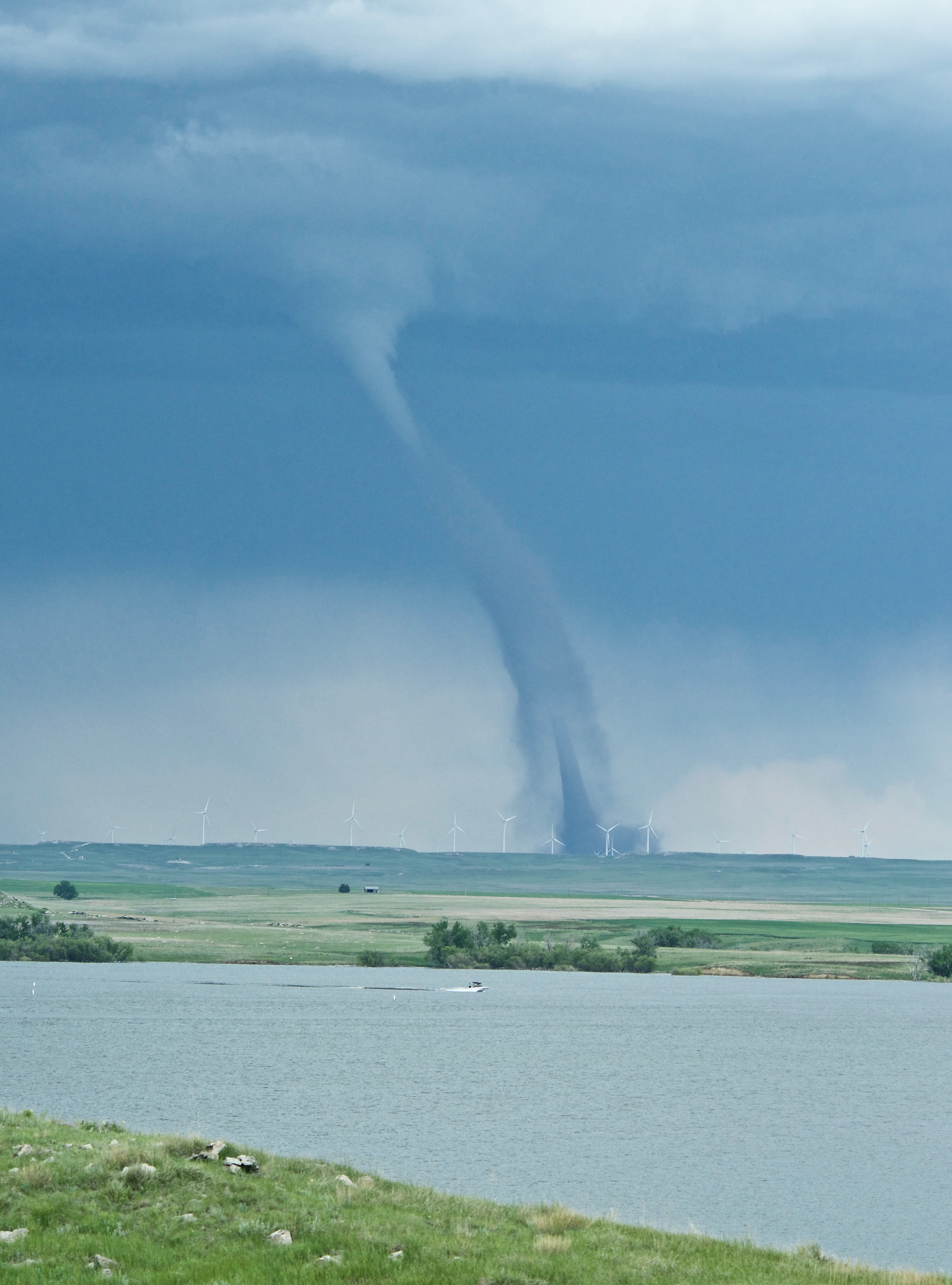 Tornado at North Sterling State Park