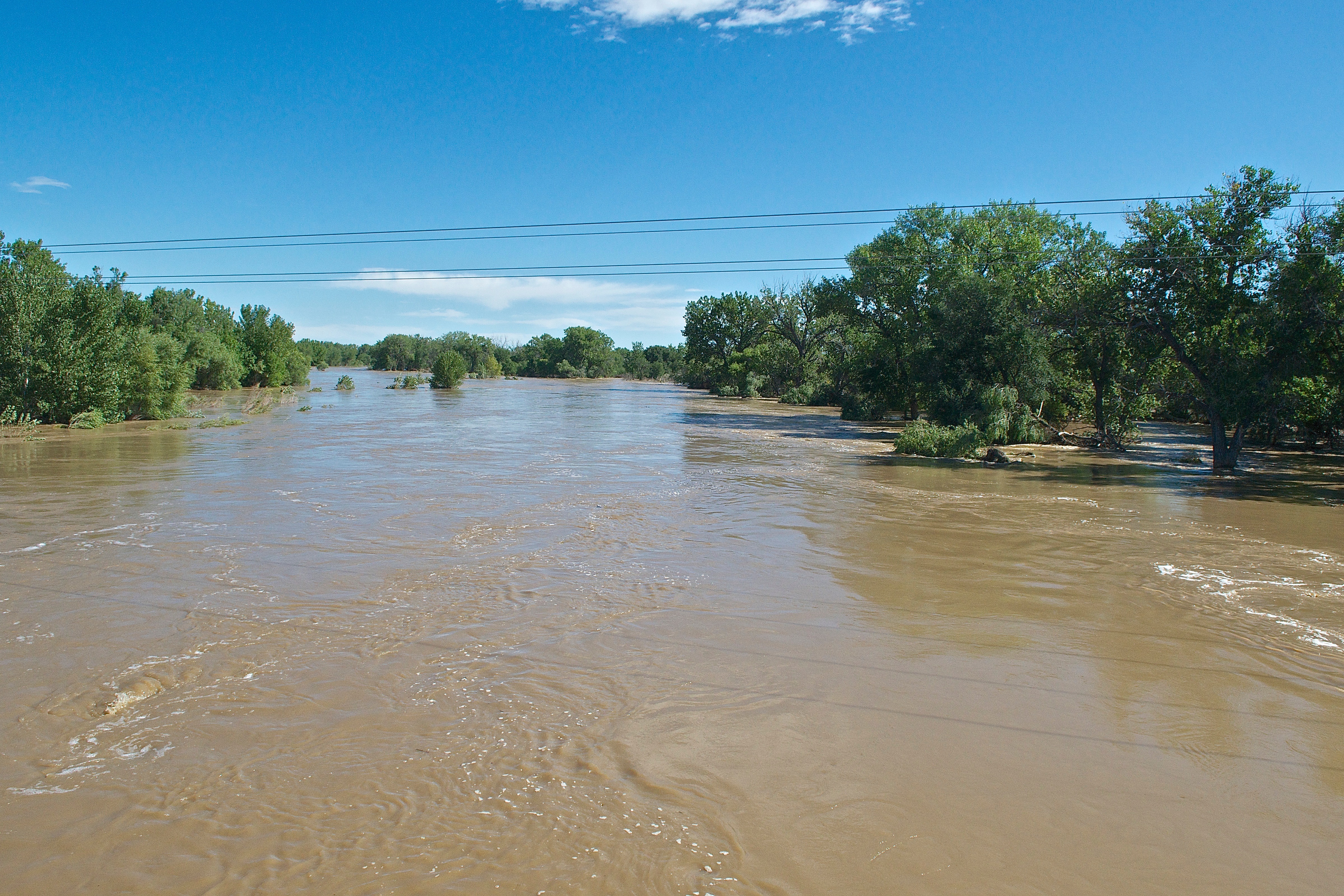 Downstream Platte at Atwood Bridge (Near 17,000 cfs) (9-18-13)